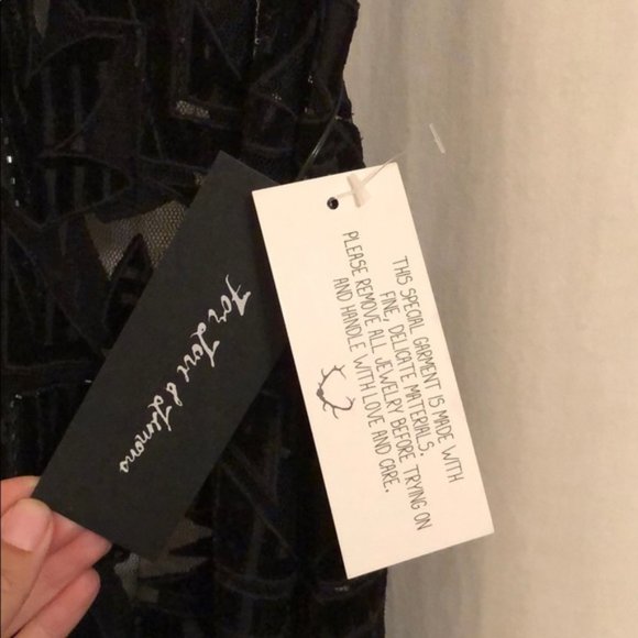 NWT For Love and Lemons Vienna Maxi Lace Dress S - Picture 2 of 10